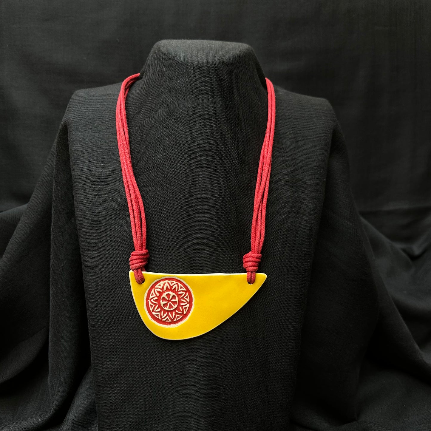 Flame & Sun Neckpiece