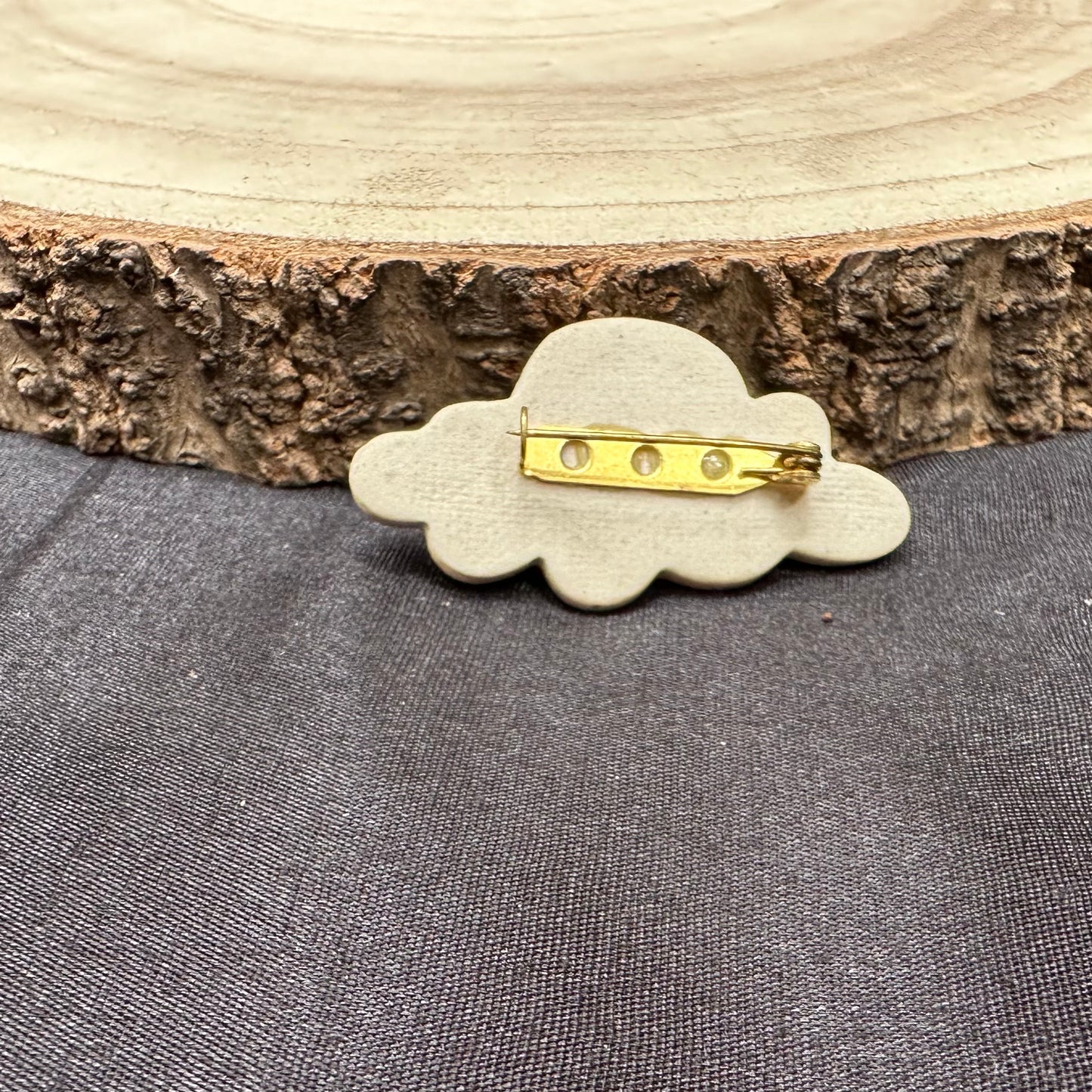 Cloud Brooch