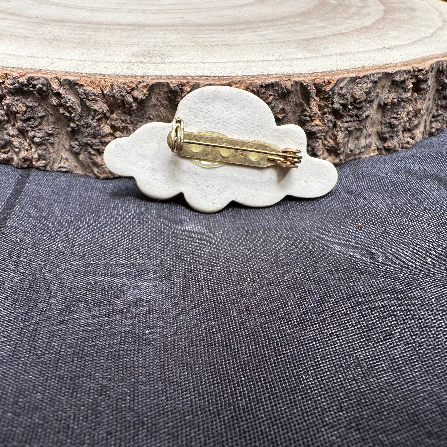 Cloud Brooch