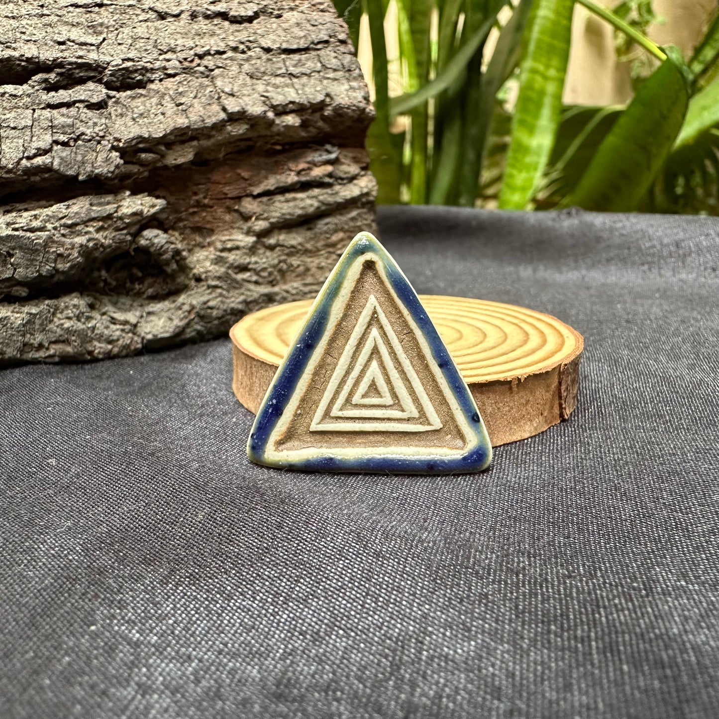 Cobalt Clay Triangle