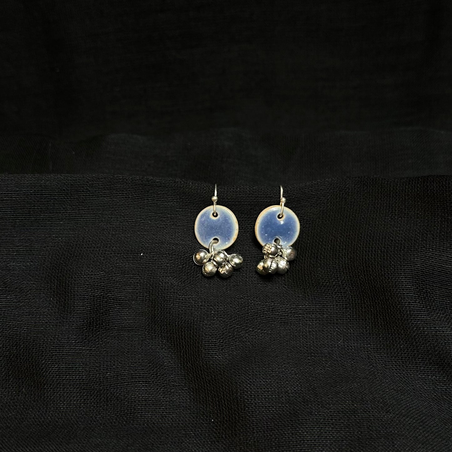 Round tiny earrings